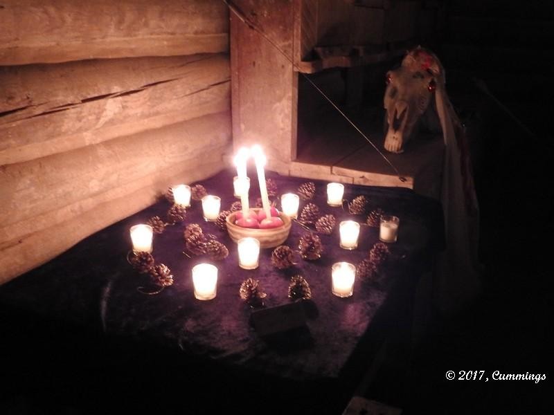 Inside the Welsh Cabin